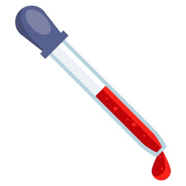 Kan damlatıcısının sağlıklı simgesi