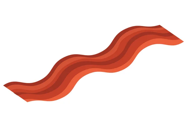 stock vector fresh delicious bacon food icon