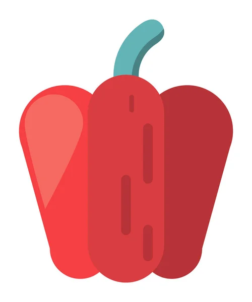 Poivre Frais Légumes Aliments Sains — Image vectorielle