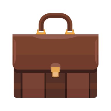 portföy evrak çantası izole edilmiş simgeyle ilgilen