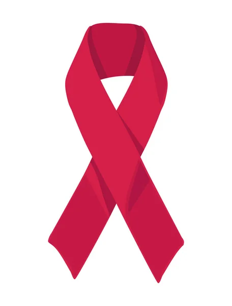 Ikona Wstążki Dzień Aids — Wektor stockowy