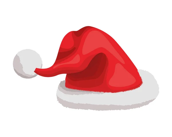 Noël Santa Claus Chapeau Accessoire — Image vectorielle