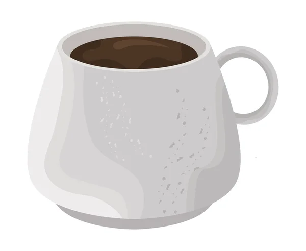 Кава Порцеляновій Чашці Значок — стоковий вектор
