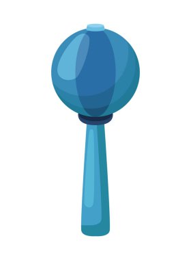 mavi gingle çan oyuncak simgesi