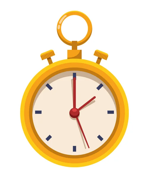 Cronómetro Reloj Reloj Reloj Icono — Vector de stock