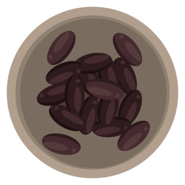 Bazin Müslüman yemekleri geleneksel simge