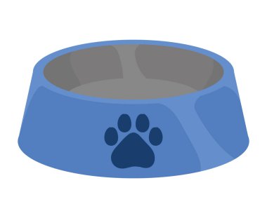 evcil hayvan yemeği aksesuarı izole edilmiş simgesi