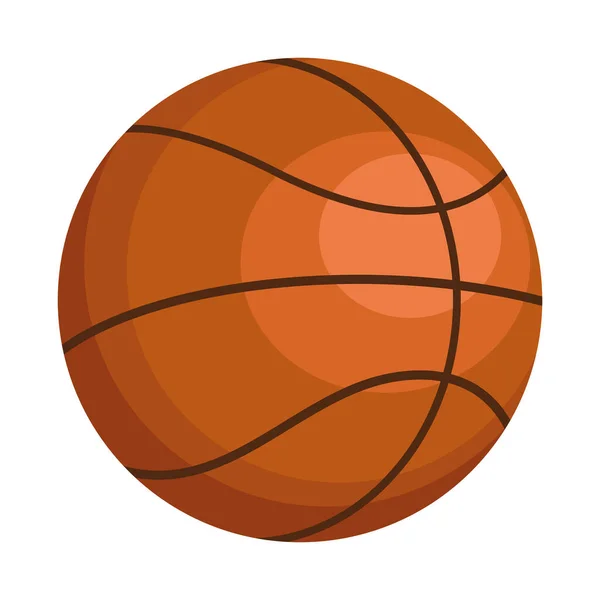Basketbalové Sportovní Vybavení Ikona — Stockový vektor