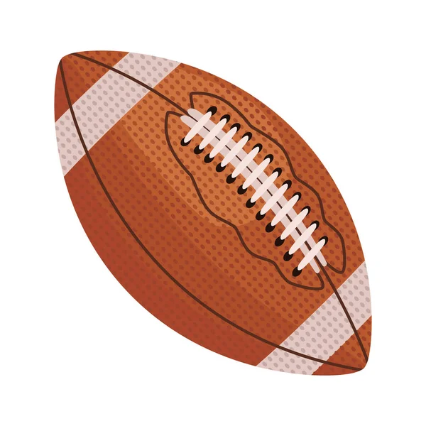 American Football Balloon Equipment Icon — Stock Vector