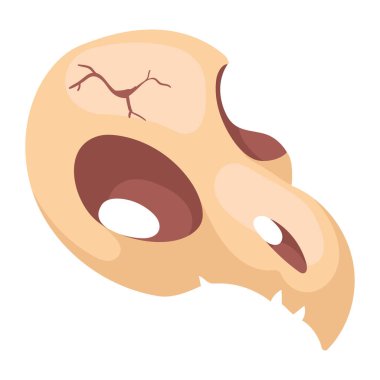 kafatası kuş başı kabile simgesi