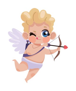 ok karakterli sarışın aşk tanrısı