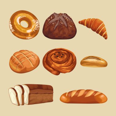 9 taze ekmek fırını ürünü