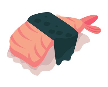 ebi suşi lezzetli yemek ikonu