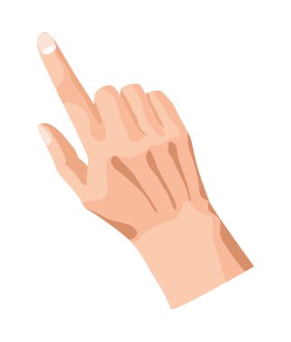 İnsan eli değen geature simgesi