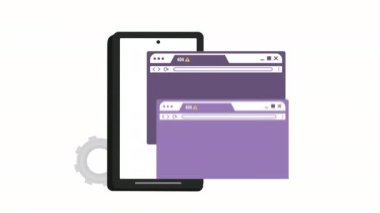 404 connectivity error in webpage template ,4k video animated