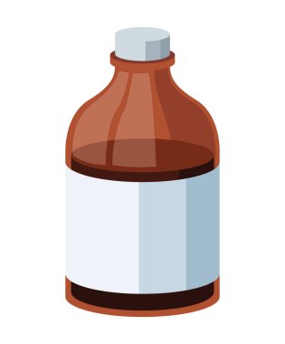 bottle medicine drugs pot icon