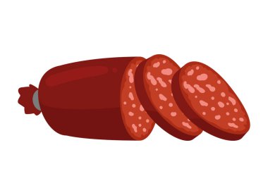 pork chorizo butcher product icon