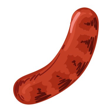 sausage meat butcher product icon