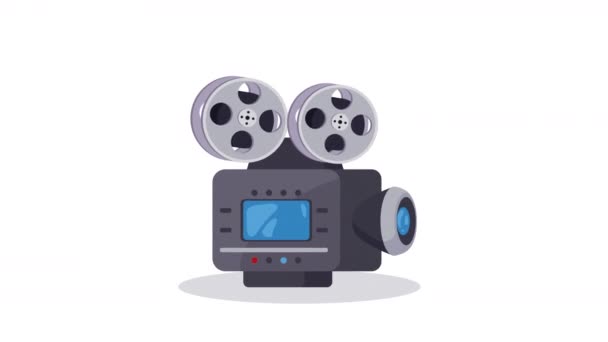 电影摄影机设备技术 4K视频动画 — 图库视频影像