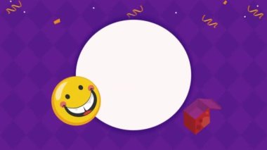 Animasyonlu sürpriz kutu, 4k video animasyonu