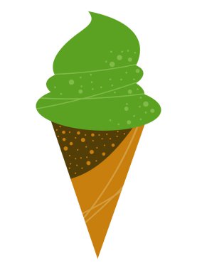 İzole edilmiş kibrit dondurma ikonu