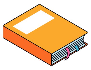 metin kitap kütüphane izole simgesi