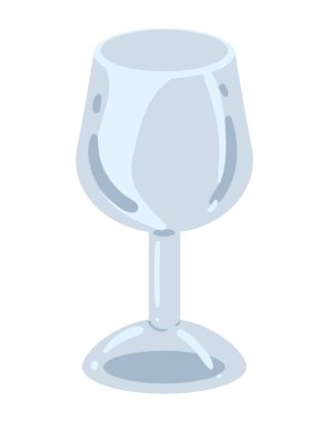 crystal wine cup empty icon