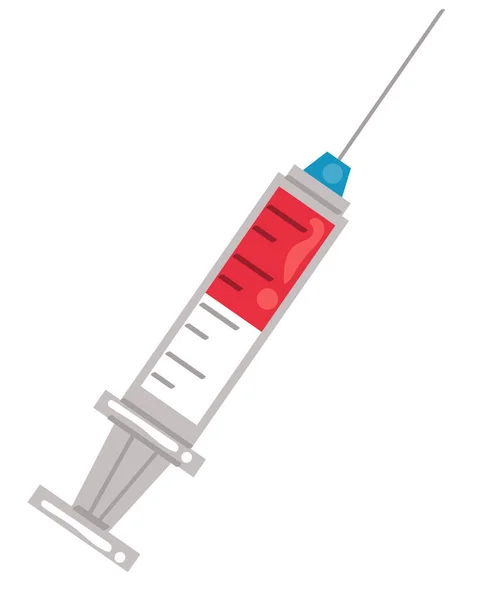 Syringe Medical Drug Medical Icon — Stockvektor