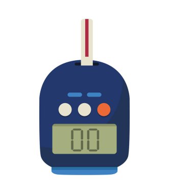 glucometer medical device measure icon