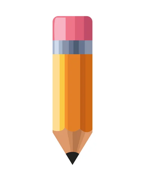 铅笔石墨供应隔离图标 — 图库矢量图片