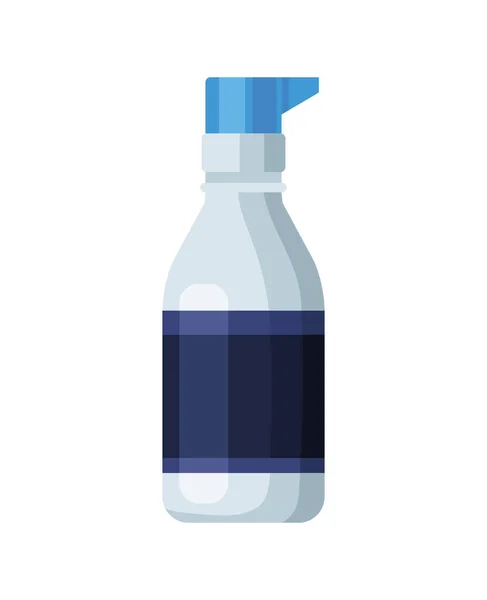 Plastic Bottle Medicine Drugs Icon — Vector de stock