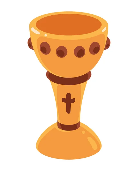 Chalice Cross First Communion — Διανυσματικό Αρχείο