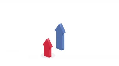 istatistik okuyla bilgi animasyonu, 4k video animasyonu oluşturuldu