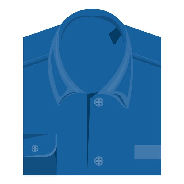男式衬衫折叠附件图标 — 图库矢量图片
