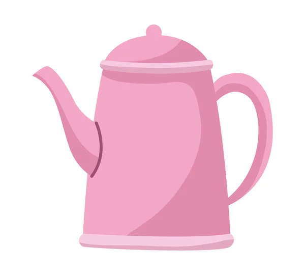 散水ピンクのスプリンクラーポット園芸ツール — ストックベクタ