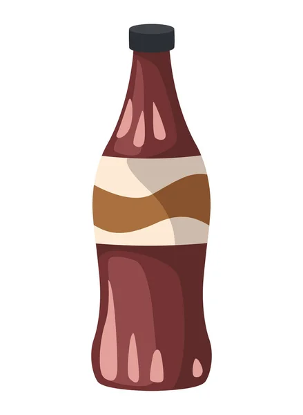 Икона Напитка Бутылки Соды — стоковый вектор