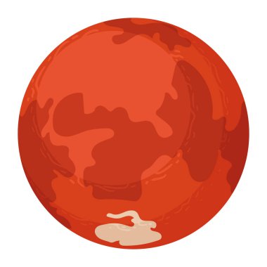mars planet space outer icon