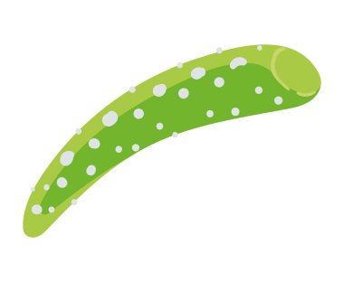 yeşil tatlı sakız izole edilmiş simge