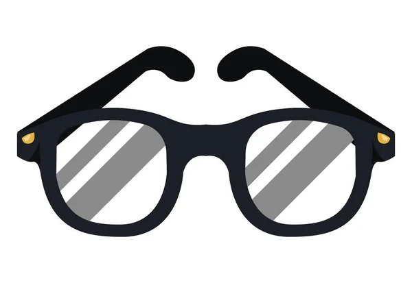 Eyeglasses Optical Accesory Isolated Icon — Vector de stock