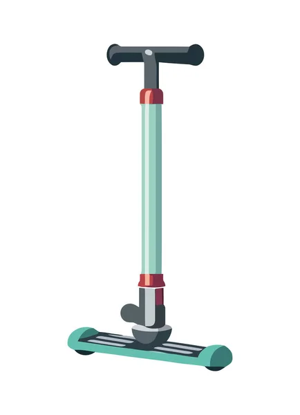Moderne Pogo Stick Spielzeug Ikone Isoliert — Stockvektor