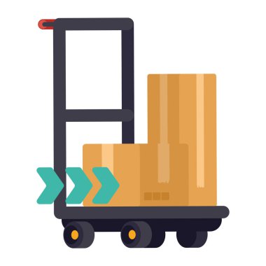 Sepet simgesinde kutular