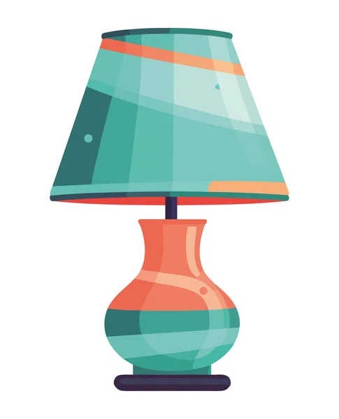Lampe Moderne Icône Conception Pièce Domestique — Image vectorielle
