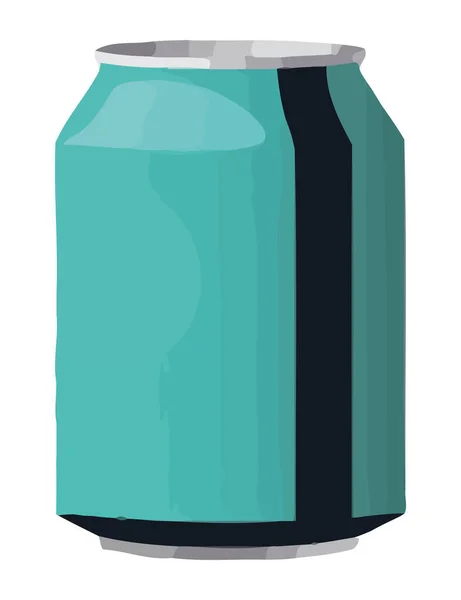 Ikona Produktu Puszkach Świeżej Wody — Wektor stockowy