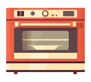 Modern mutfak gereçleri soba aleti izole edildi