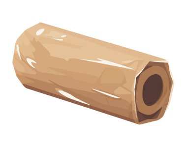 Sanayi rulo kağıt paketleme simgesi