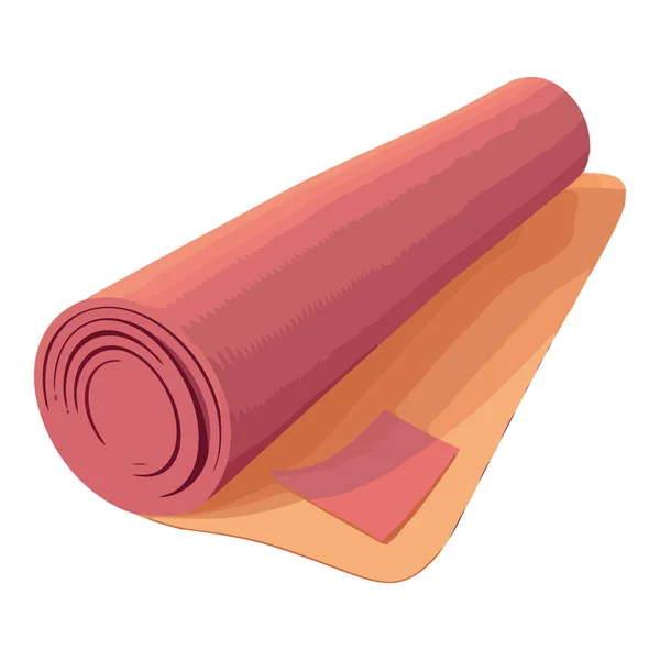 Ikone Moderner Yogageräte Isoliert — Stockvektor