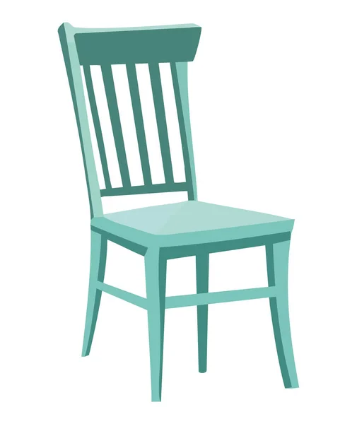 Μοντέρνος Σχεδιασμός Καρέκλας Για Απομονωμένο Εικονίδιο Άνεσης — Διανυσματικό Αρχείο