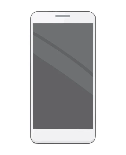 Icône Technologie Écran Tactile Portable Isolé — Image vectorielle