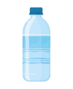 Taze su şişesi simgesi izole