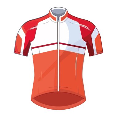 Modern moda tasarım Vektör spor gömlek simgesi izole